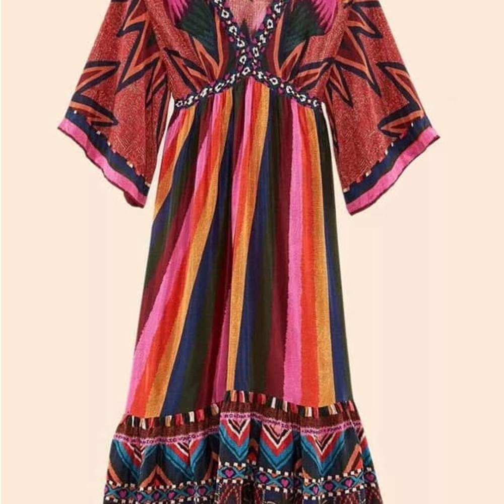 {Farm Rio} Macaw Show maxi dress - Picture 2 of 3